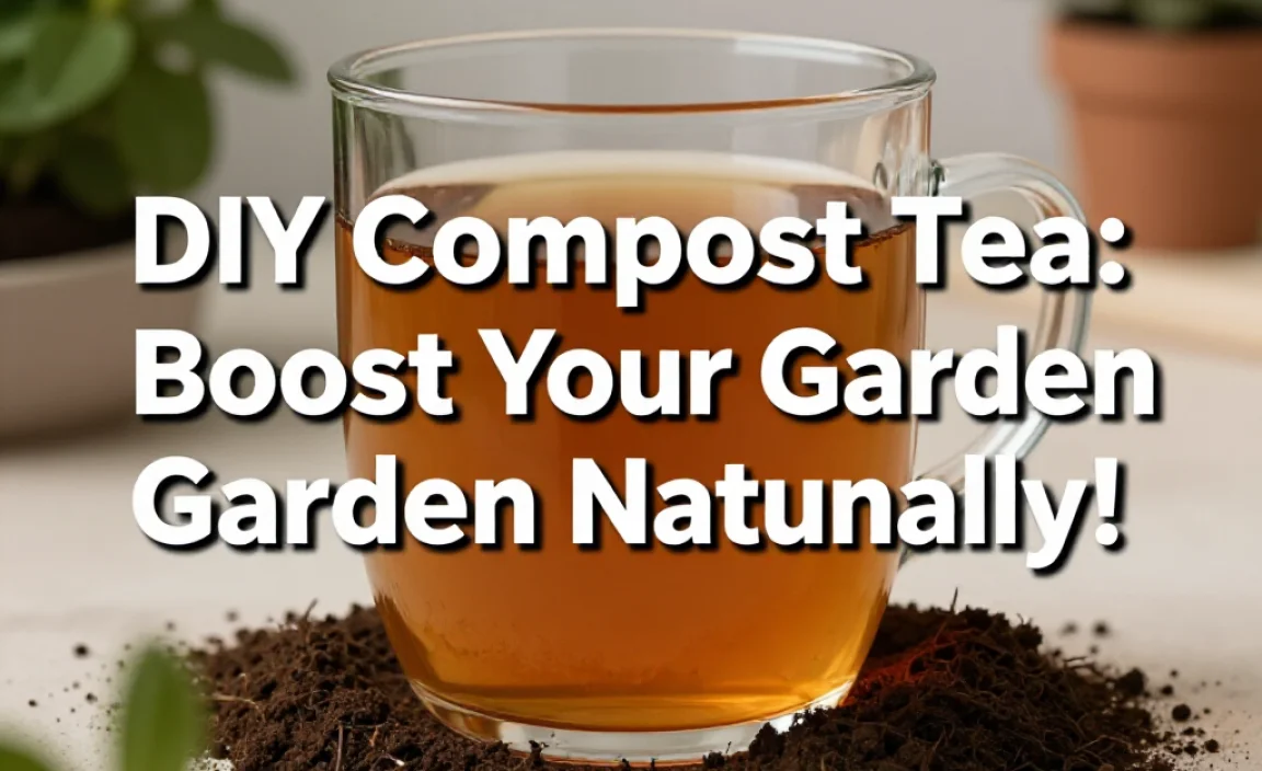DIY Compost Tea: Boost Your Garden Naturally!