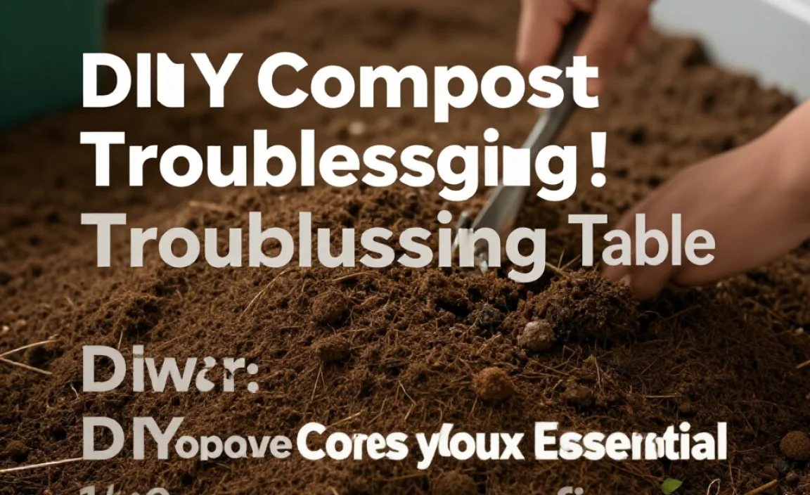 DIY Compost Troubleshooting Table