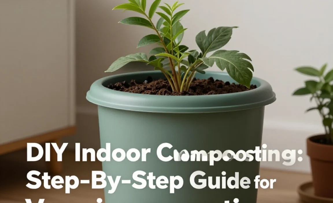 DIY Indoor Composting: Step-by-Step Guide for Vermicomposting