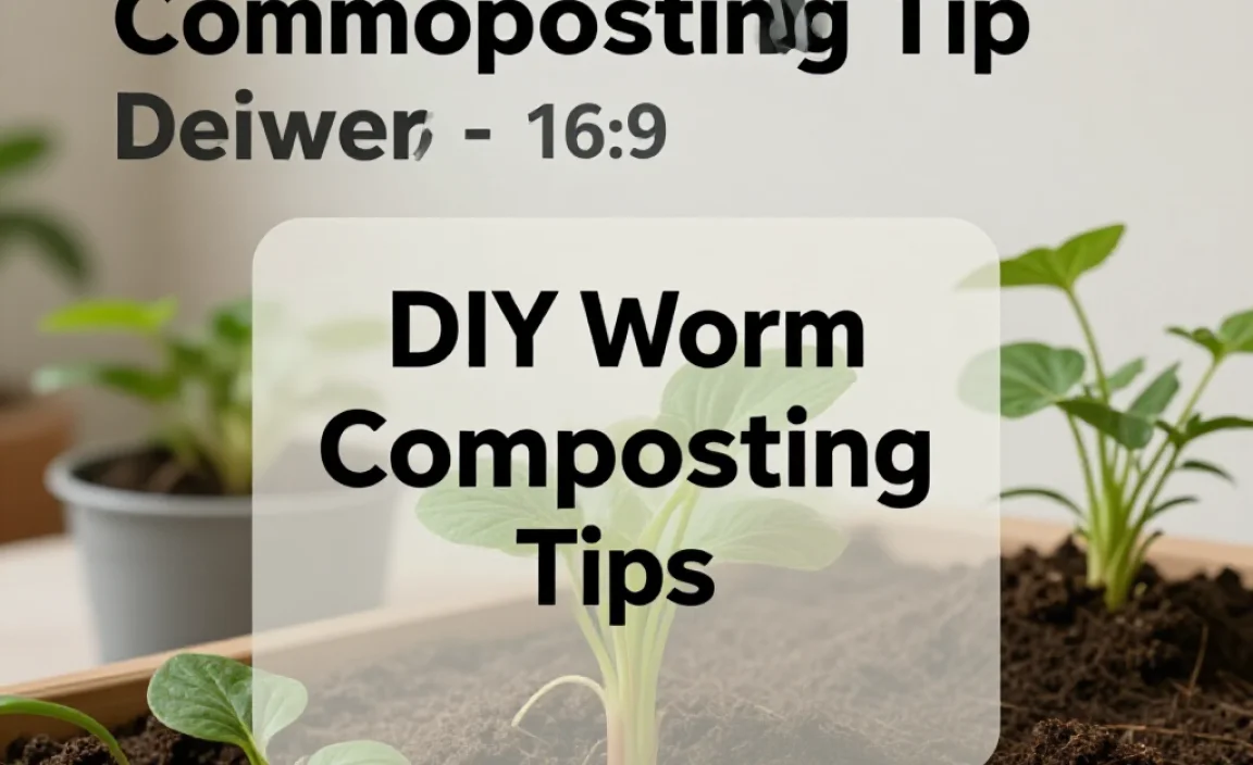 DIY Worm Composting Tips