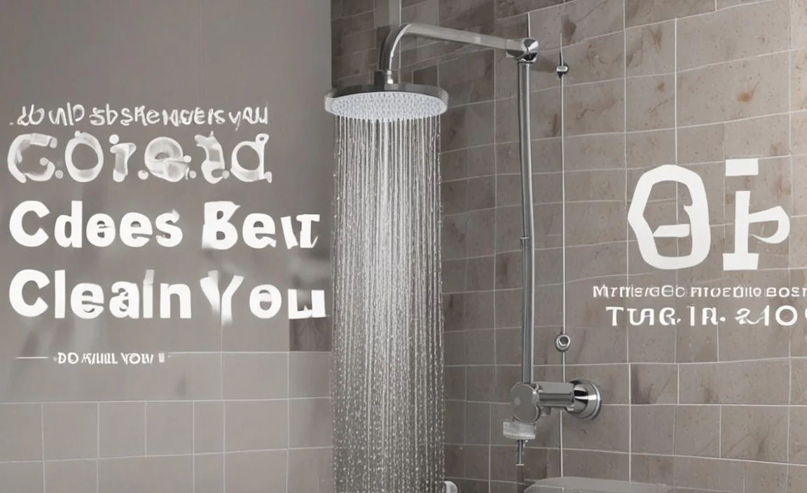 Do Cold Showers Clean You? The Powerful Truth!
