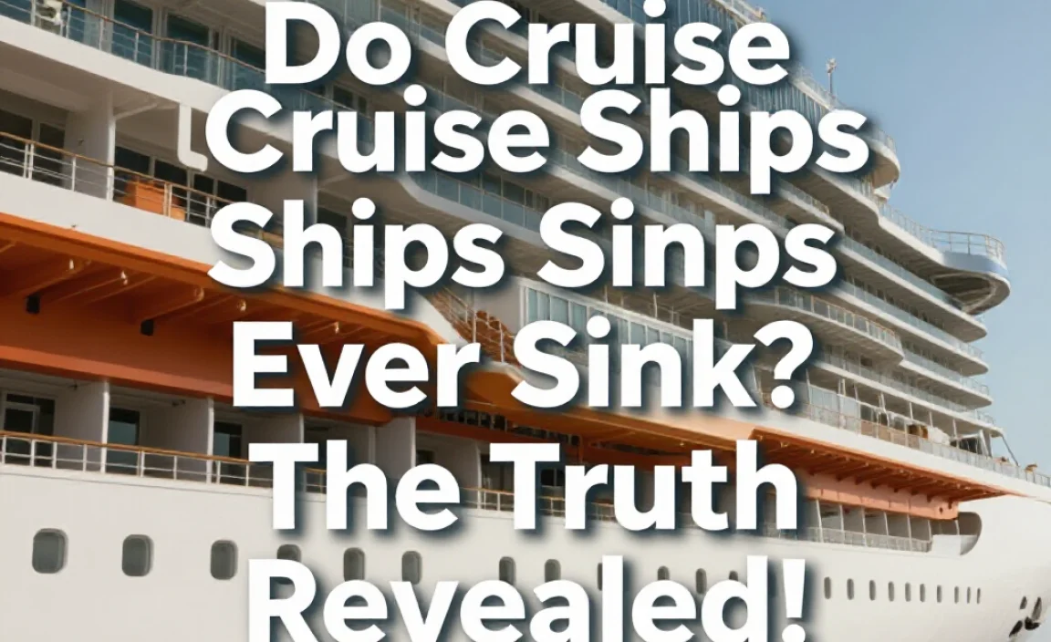 Do Cruise Ships Ever Sink? The Truth Revealed!