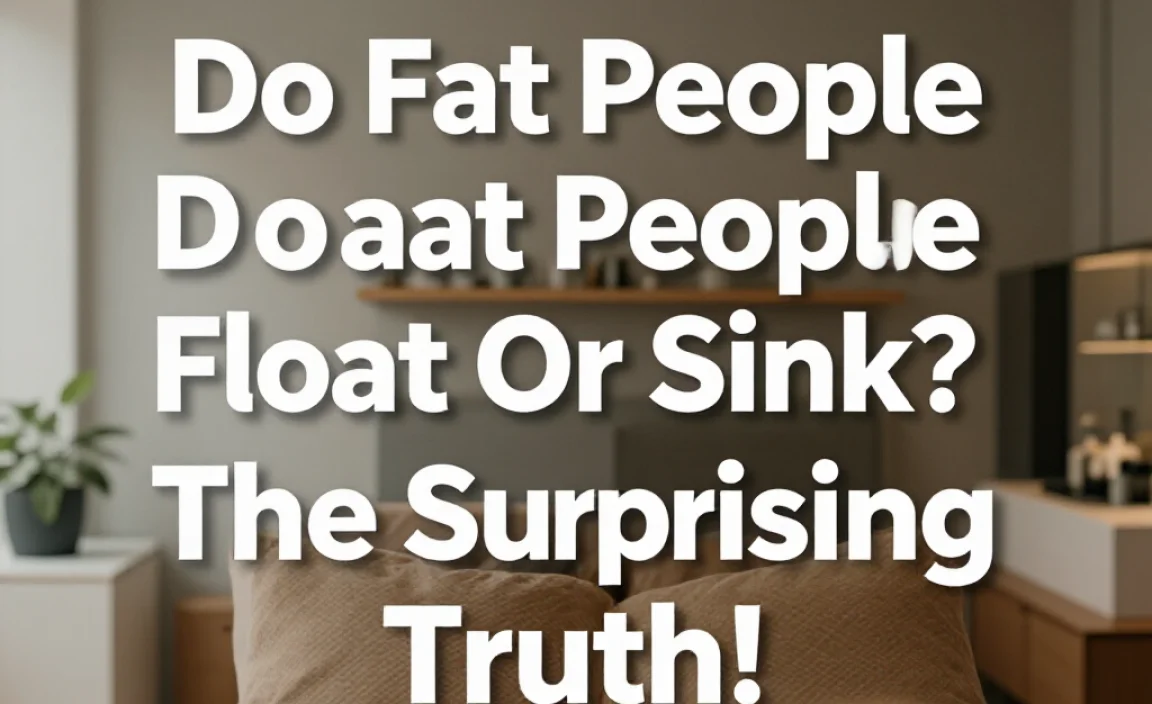 Do Fat People Float Or Sink? The Surprising Truth!