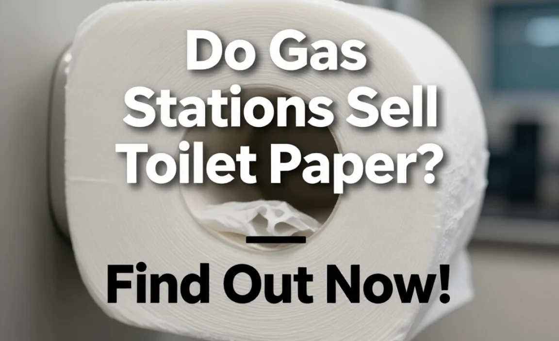 Do Gas Stations Sell Toilet Paper? Find Out Now!