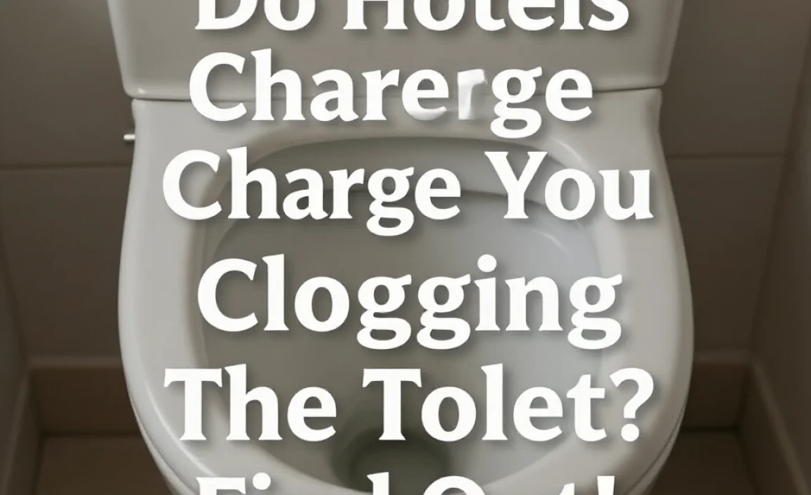 Do Hotels Charge You For Clogging The Toilet? Find Out!