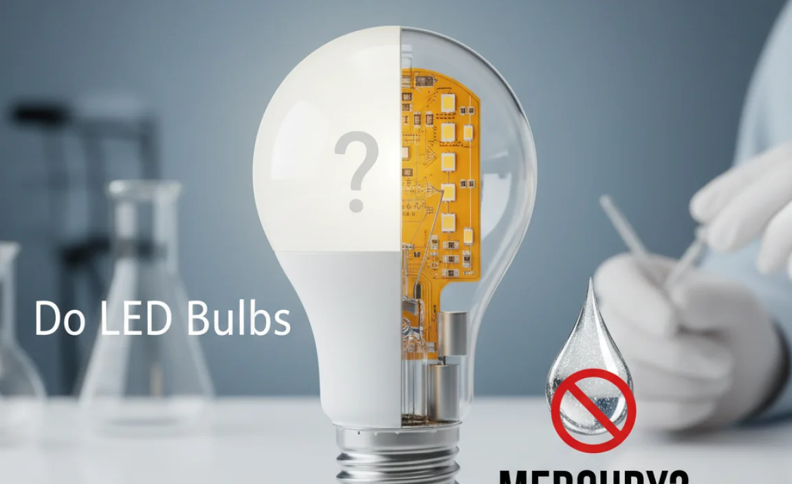 Do LED Bulbs Contain Mercury?