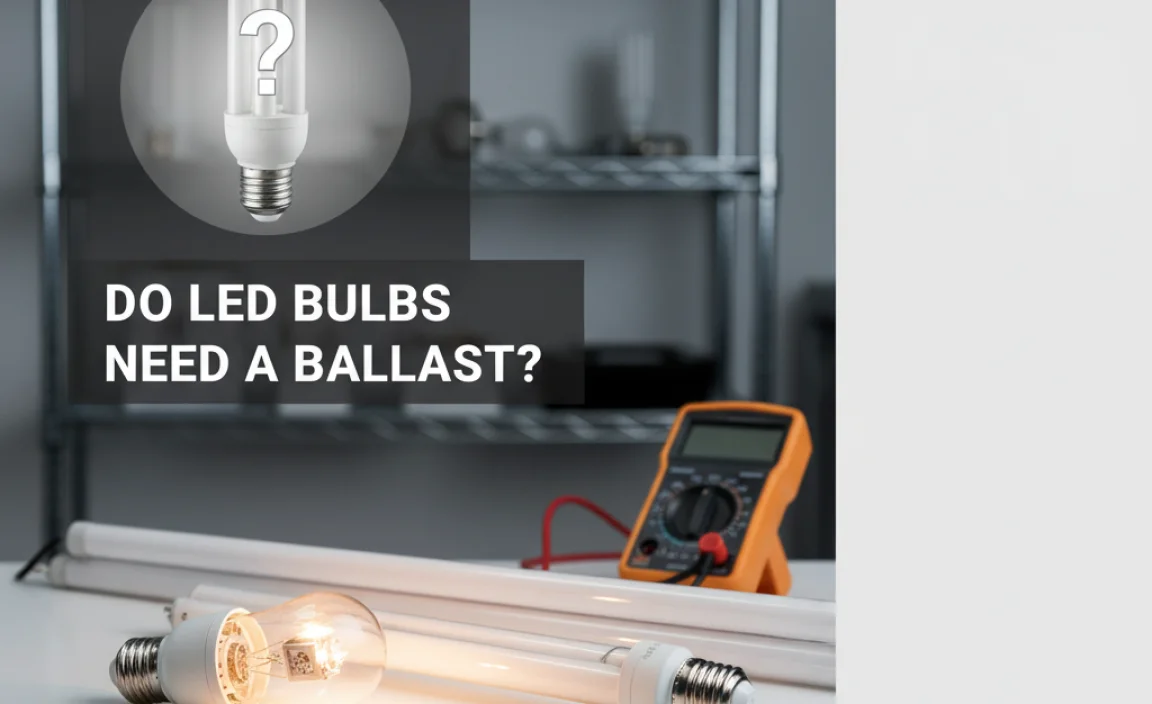 Do LED Bulbs Require a Ballast?