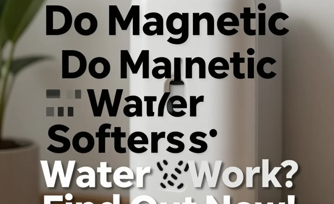 Do Magnetic Water Softeners Work? Find Out Now!