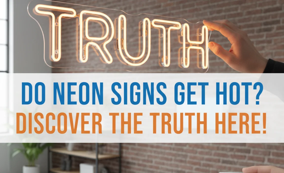 Do Neon Signs Get Hot? Discover The Truth Here!