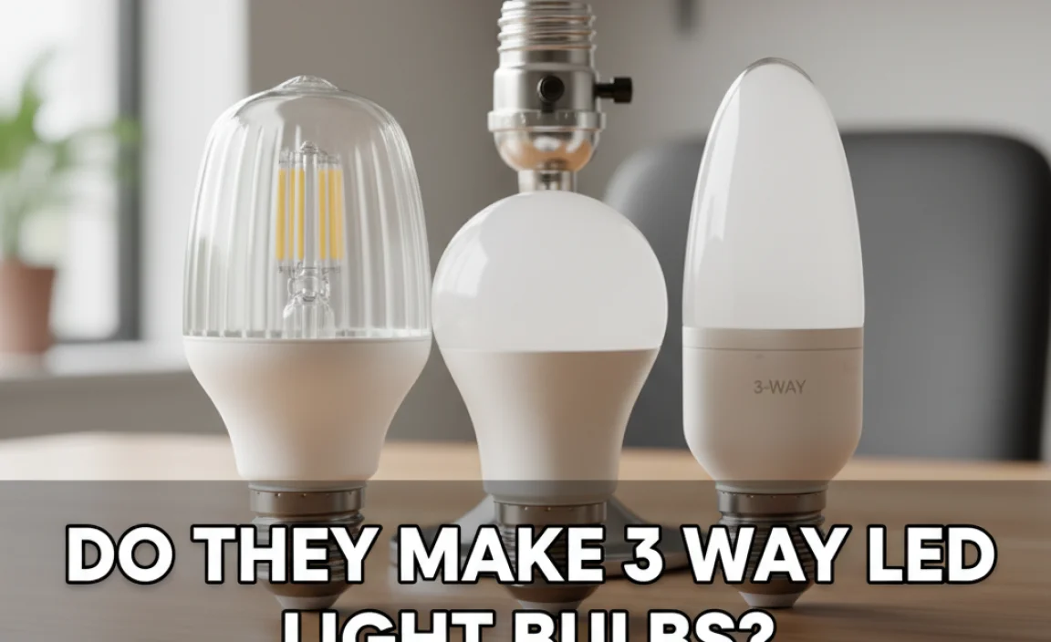 Do They Make 3 Way Led Light Bulbs? Find Out Now!