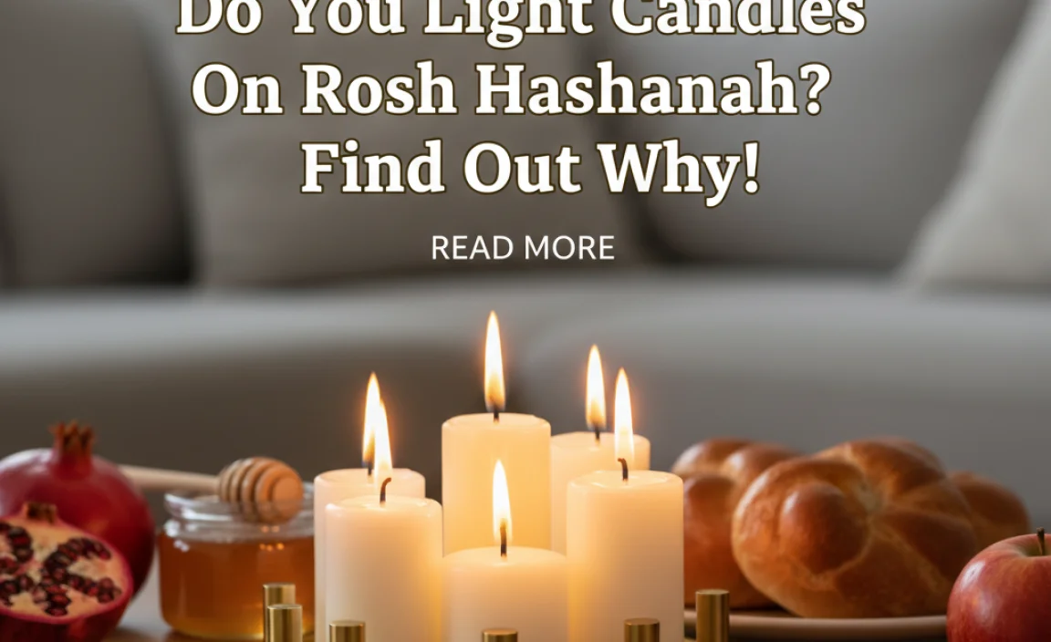 Do You Light Candles On Rosh Hashanah? Find Out Why!