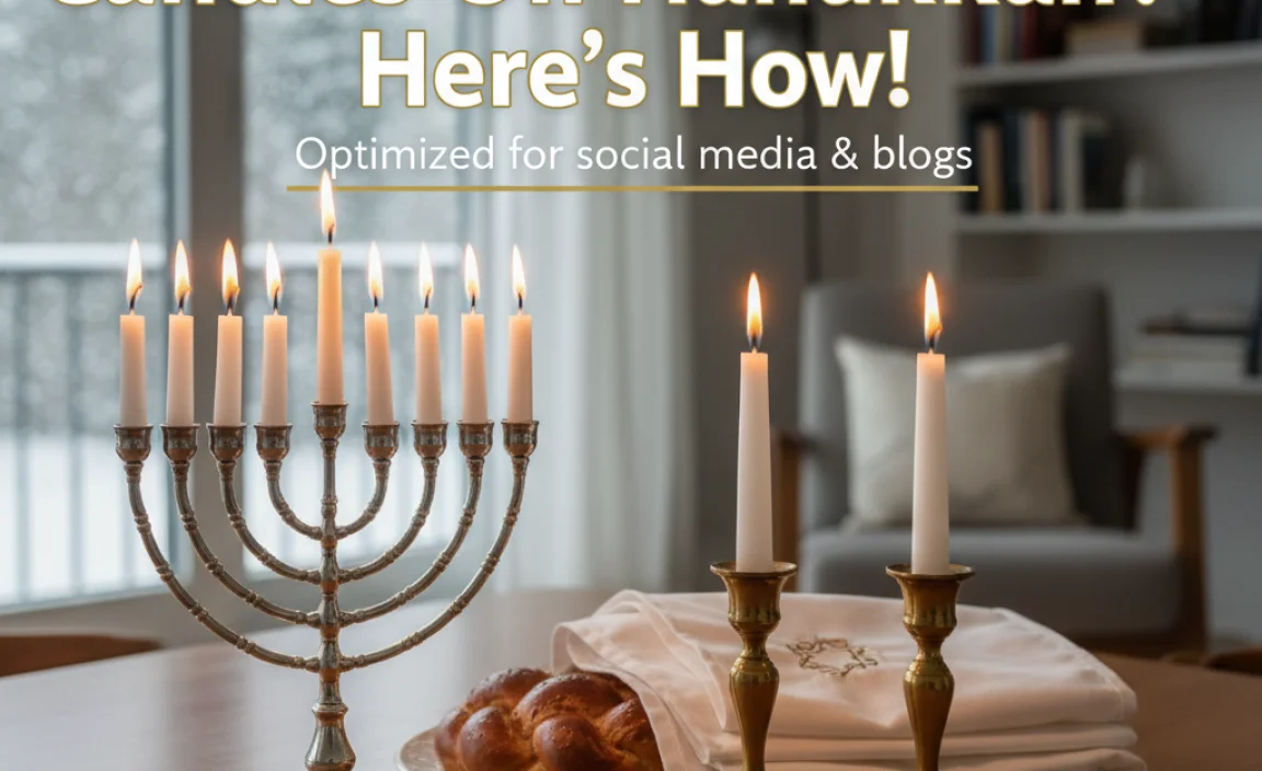 Do You Light Shabbat Candles On Hanukkah? Here’S How!