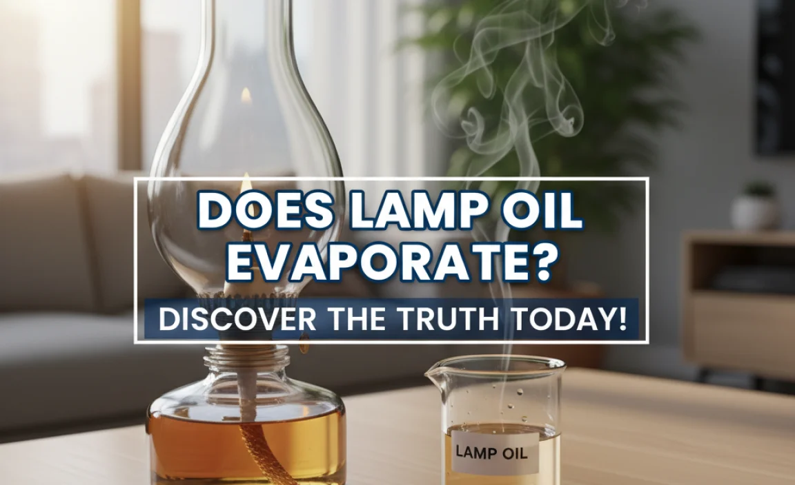 Does Lamp Oil Evaporate? Discover The Truth Today!
