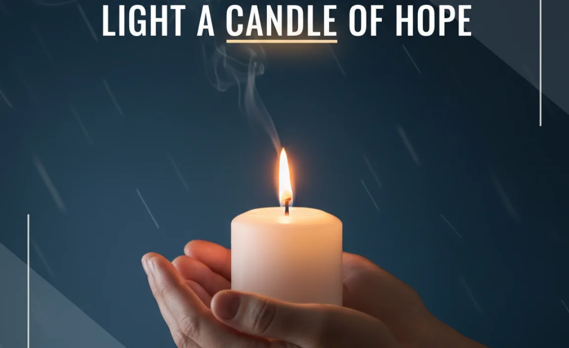 Don’T Curse The Darkness: Light A Candle Of Hope