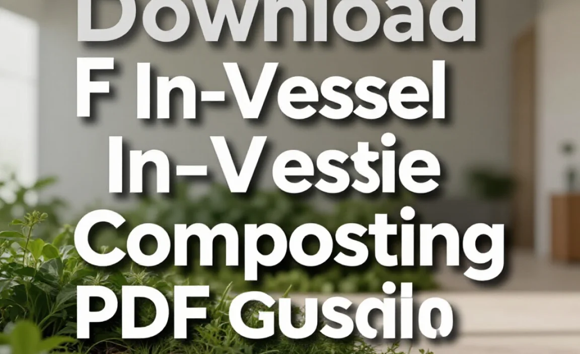 Download Free In-Vessel Composting PDF Guide Now!