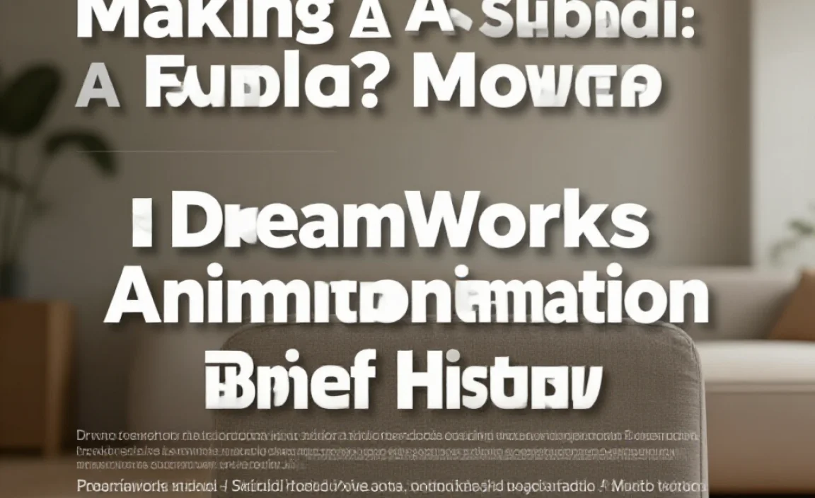 DreamWorks Animation: A Brief History