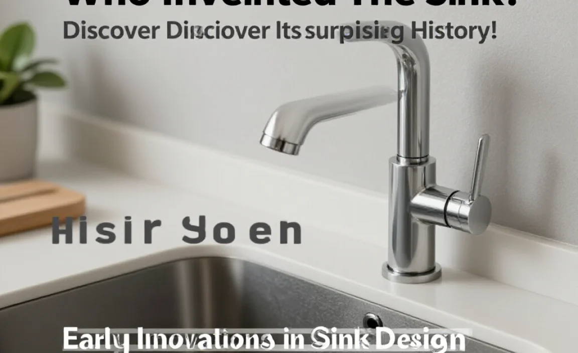 Early Innovations in Sink Design