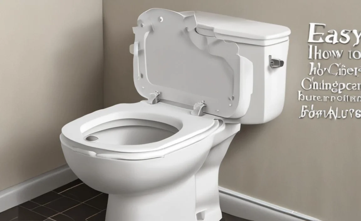 Easy How to Change Toilet Seat Cover in Minutes