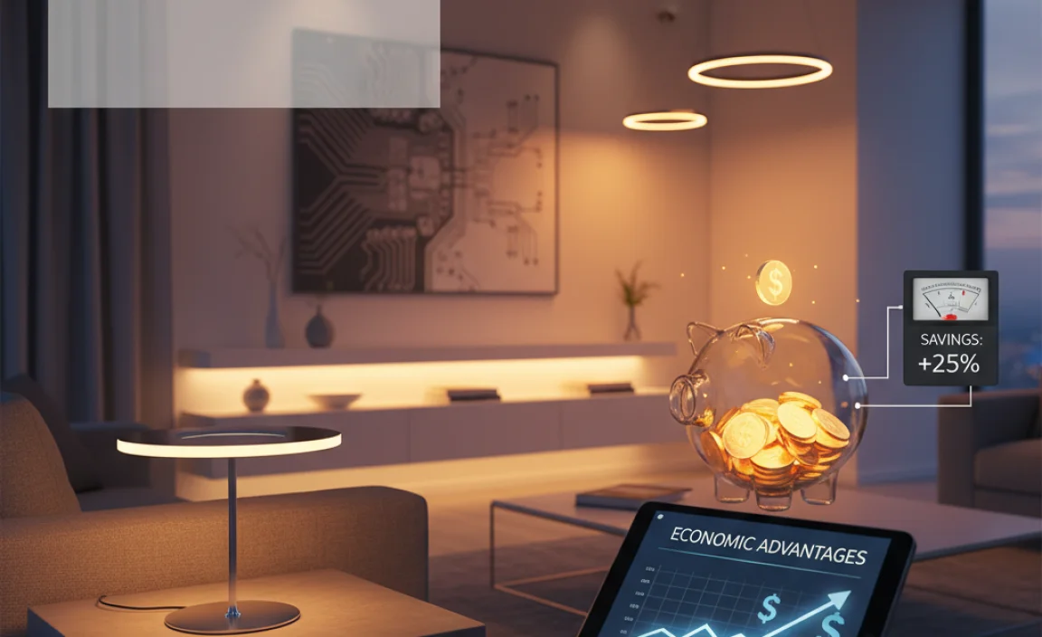 Economic Advantages of Smart Lighting Investments