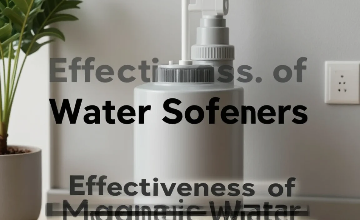 Effectiveness of Magnetic Water Softeners