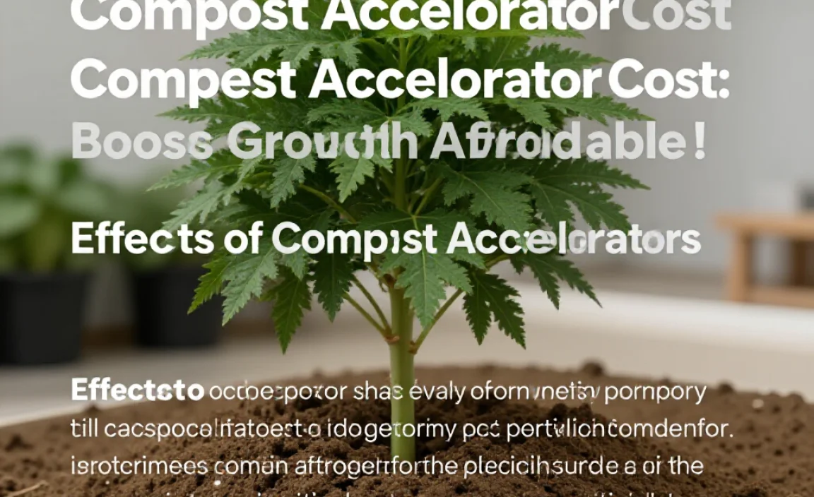 Effects of Compost Accelerators