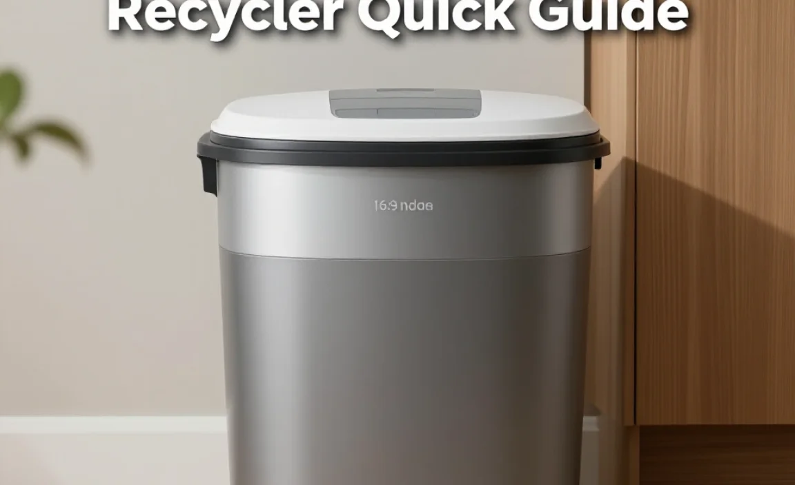 Electric Composter/Food Recycler Quick Guide