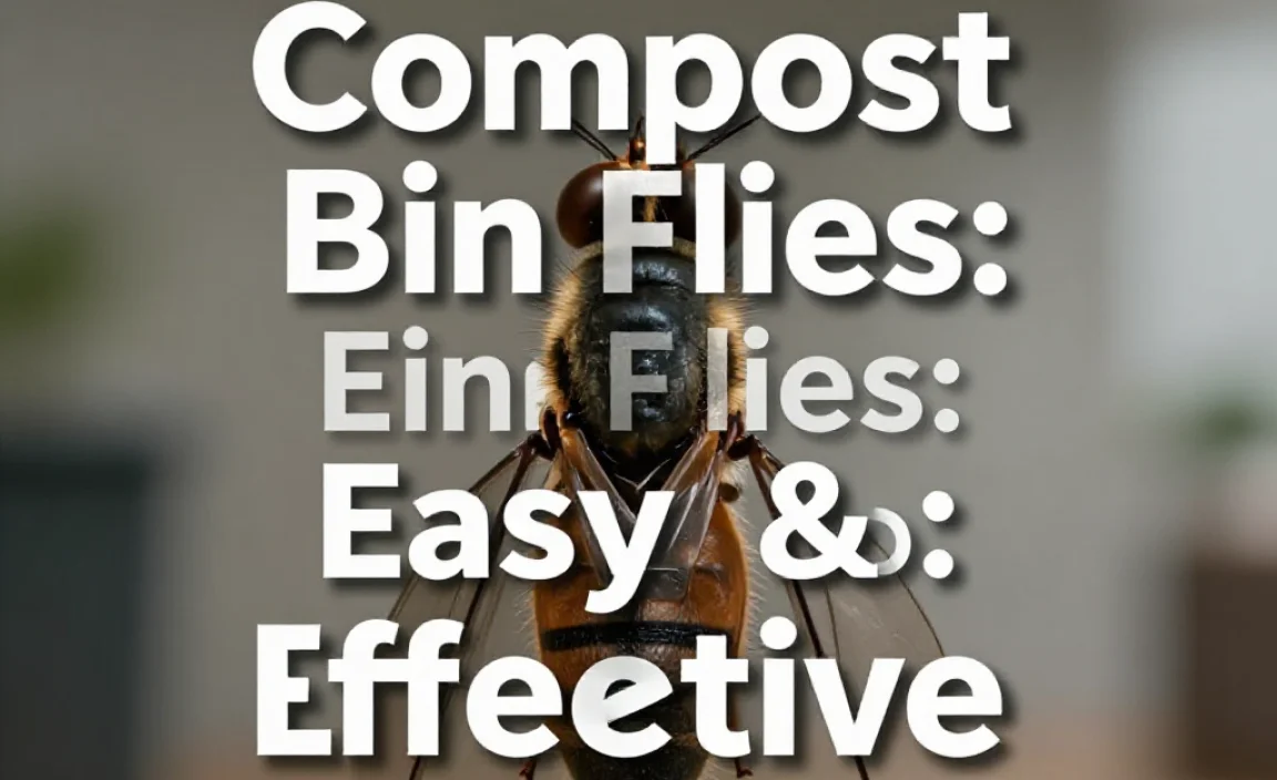 Eliminate Compost Bin Flies: Easy & Effective Tips!