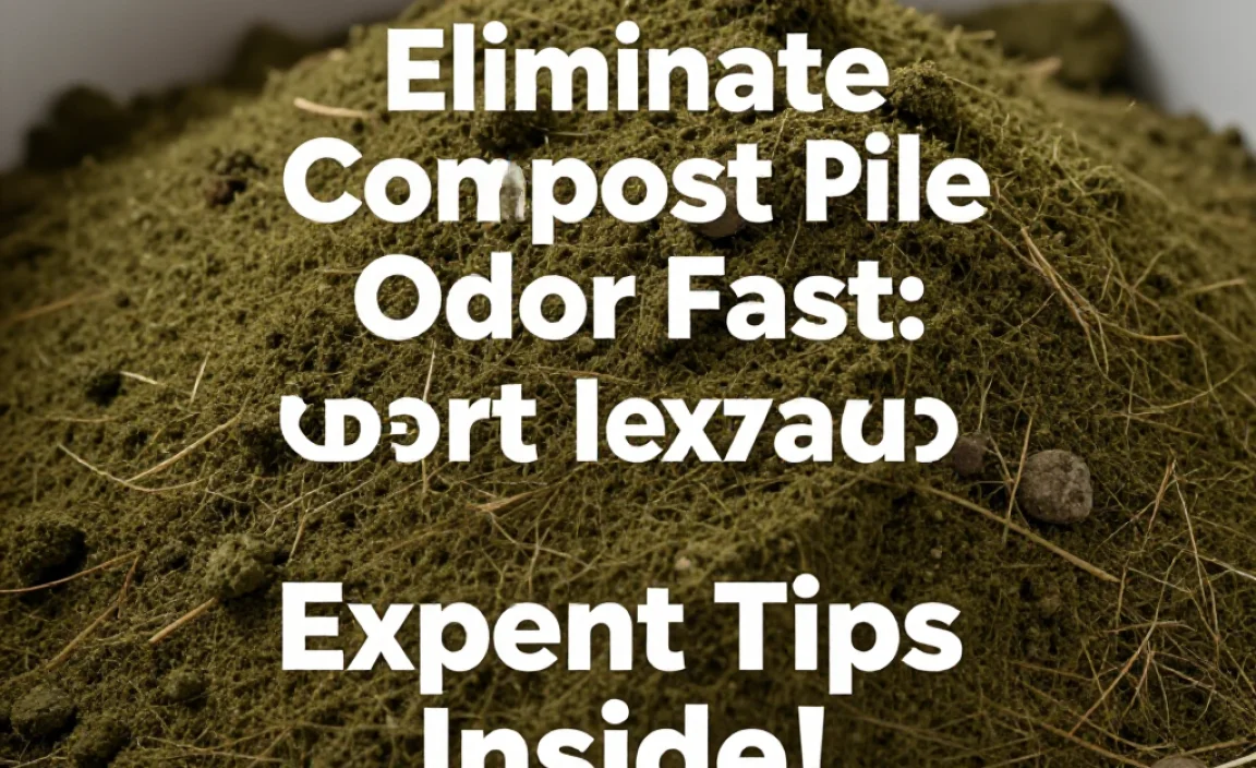 Eliminate Compost Pile Odor Fast: Expert Tips Inside!