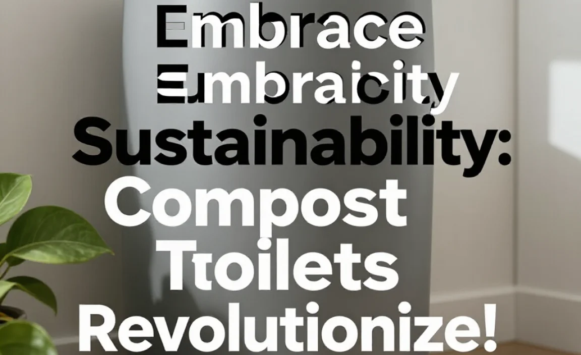 Embrace Sustainability: Compost Toilets Revolutionize!