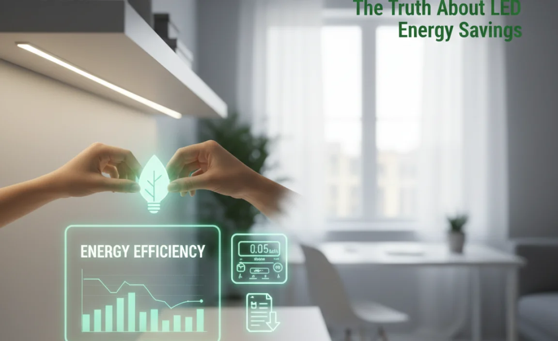 Energy Efficiency of LED Technology