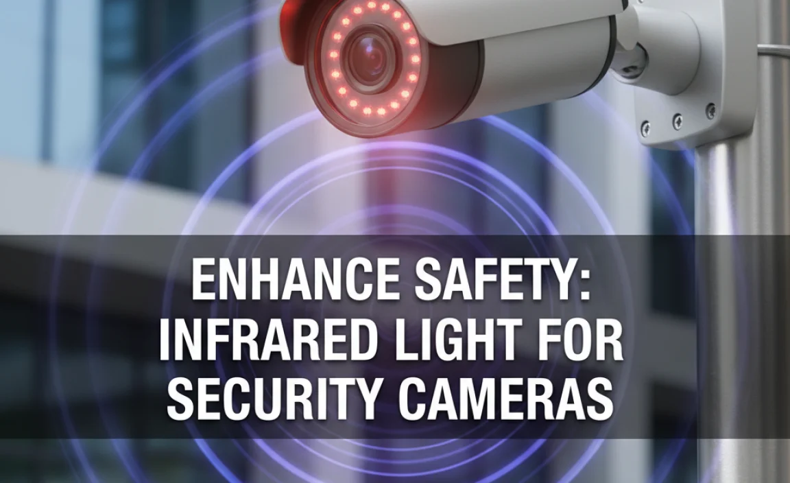 Enhance Safety: Infrared Light For Security Cameras