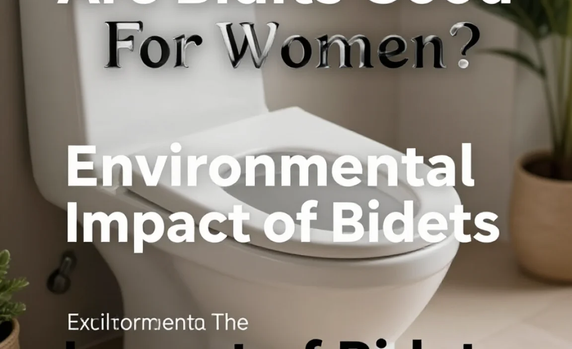 Environmental Impact of Bidets