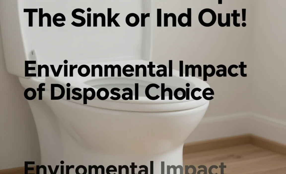 Environmental Impact of Disposal Choices
