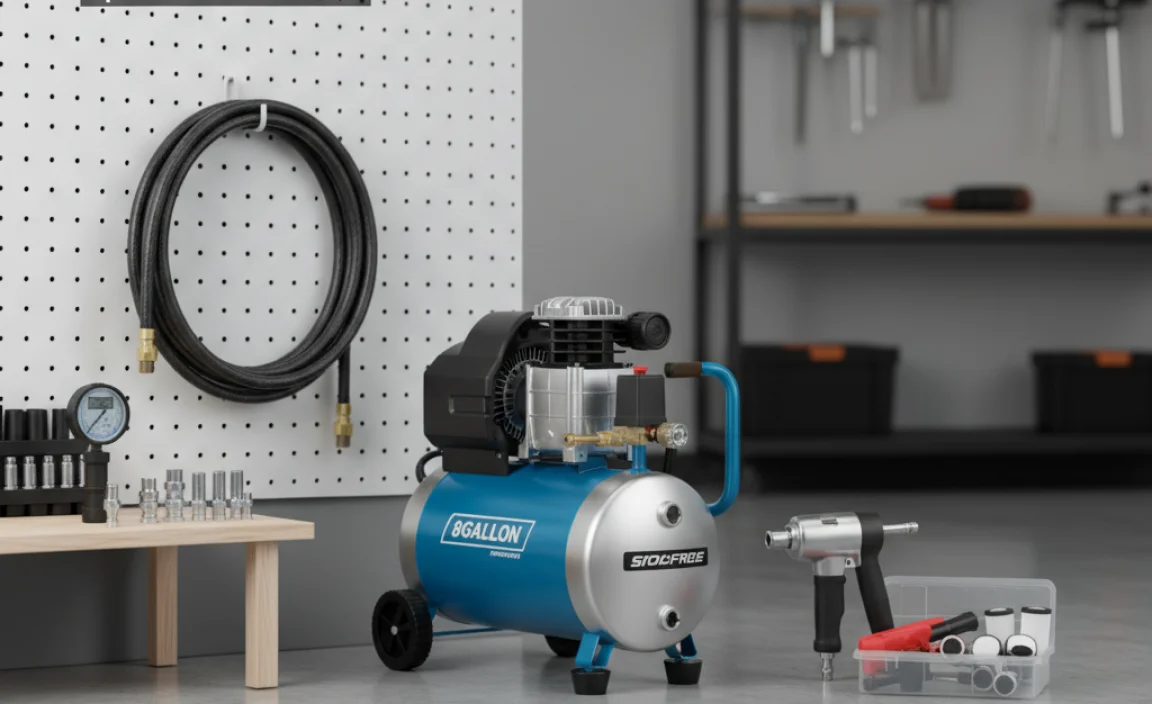 Essential Accessories for Your 8 Gallon Oil-Free Air Compressor