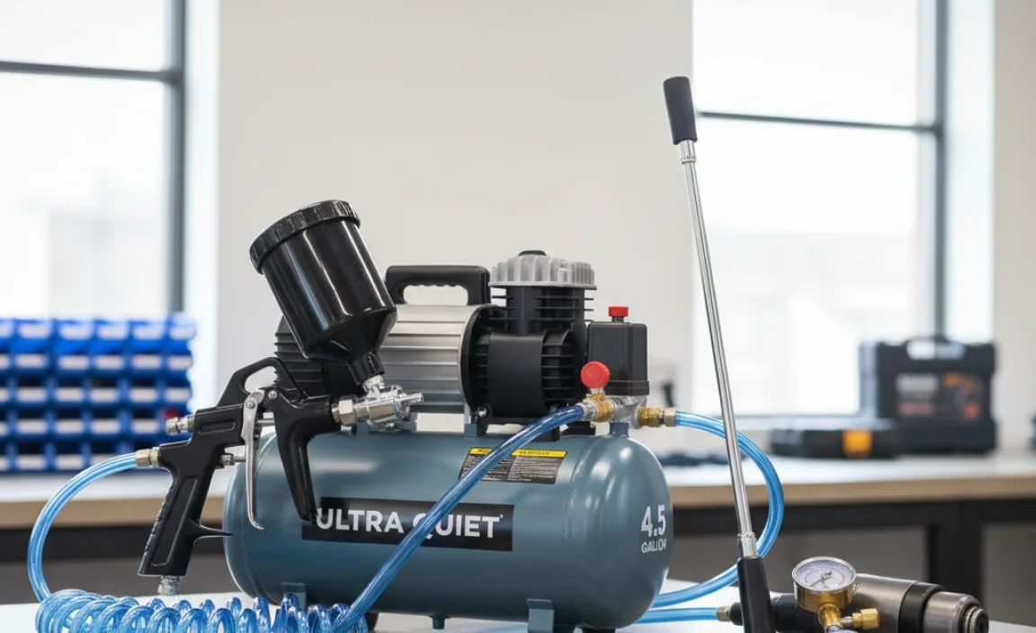 Essential Air Tools for Your Quiet Compressor