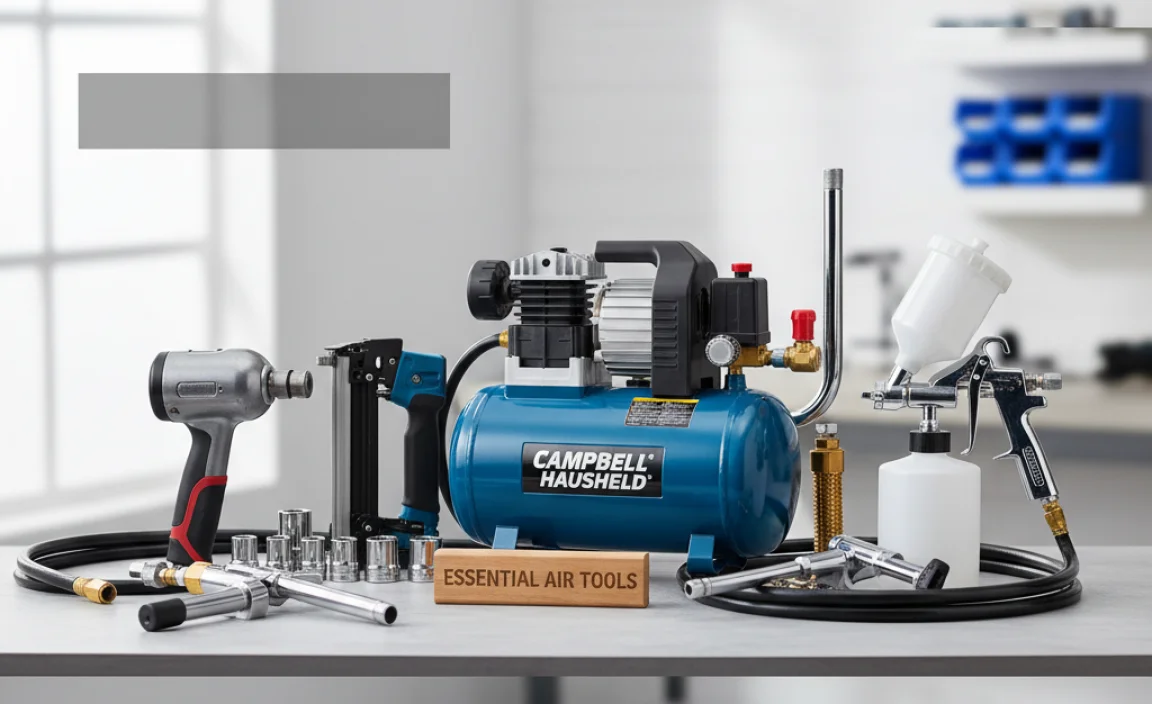 Essential Air Tools to Pair with Your Campbell Hausfeld Compressor