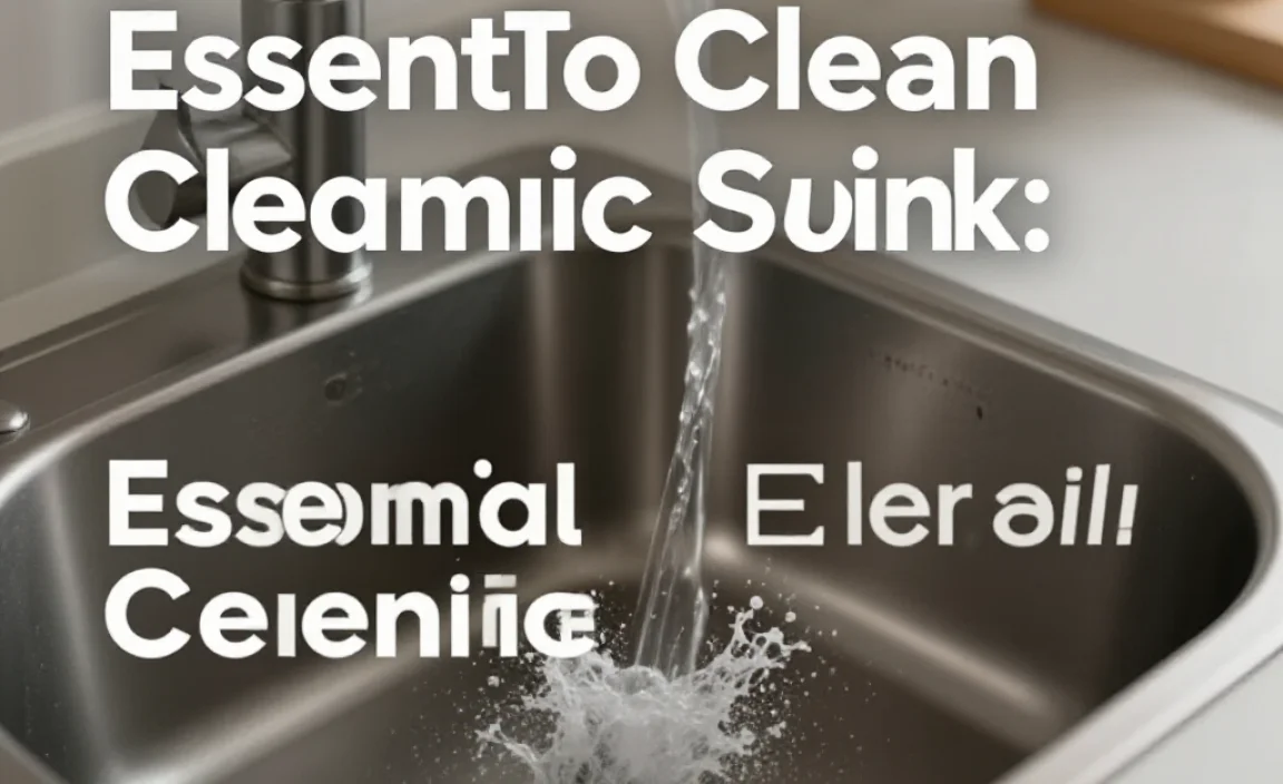 Essential Cleaning Materials