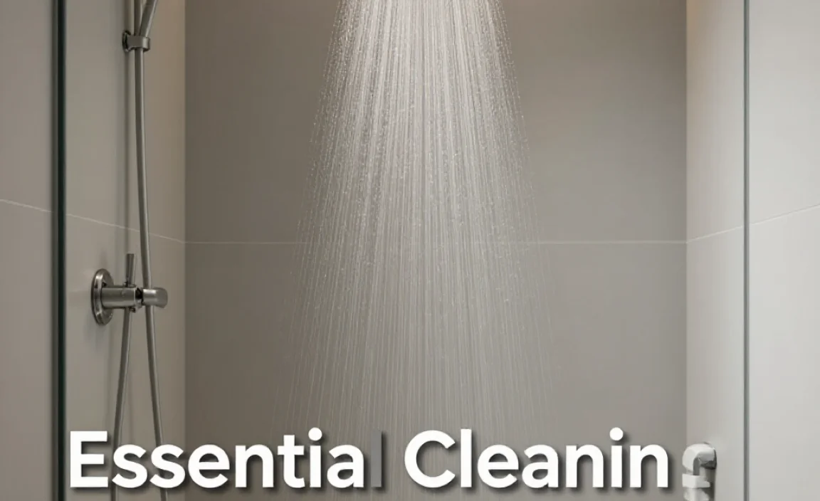 Essential Cleaning Supplies for Marble Showers