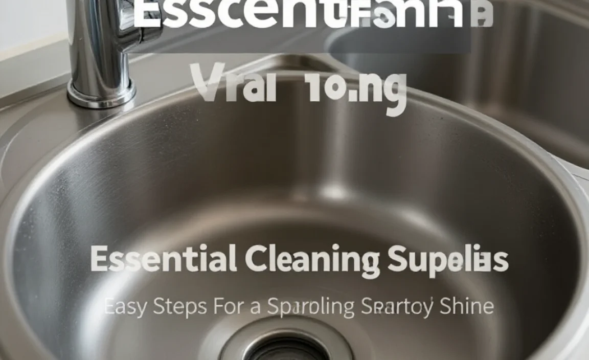 Essential Cleaning Supplies