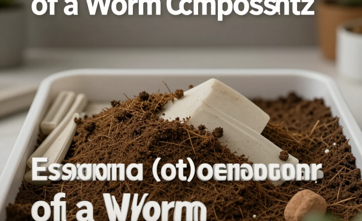 Essential Components of a Worm Composting System
