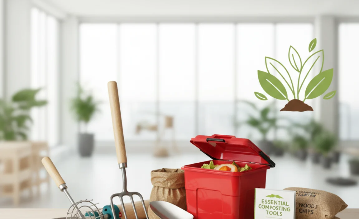 Essential Composting Tools and Equipment