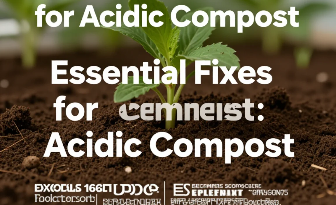 Essential Fixes for Acidic Compost