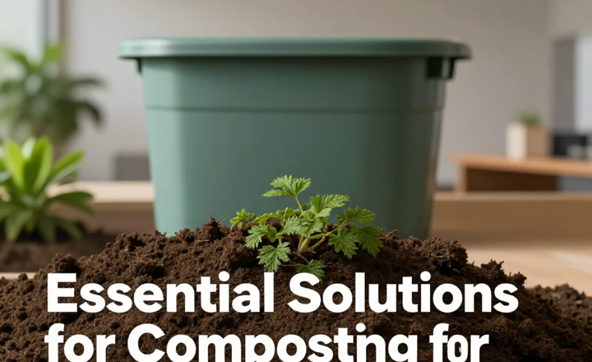 Essential Solutions for Composting for Schools Problems