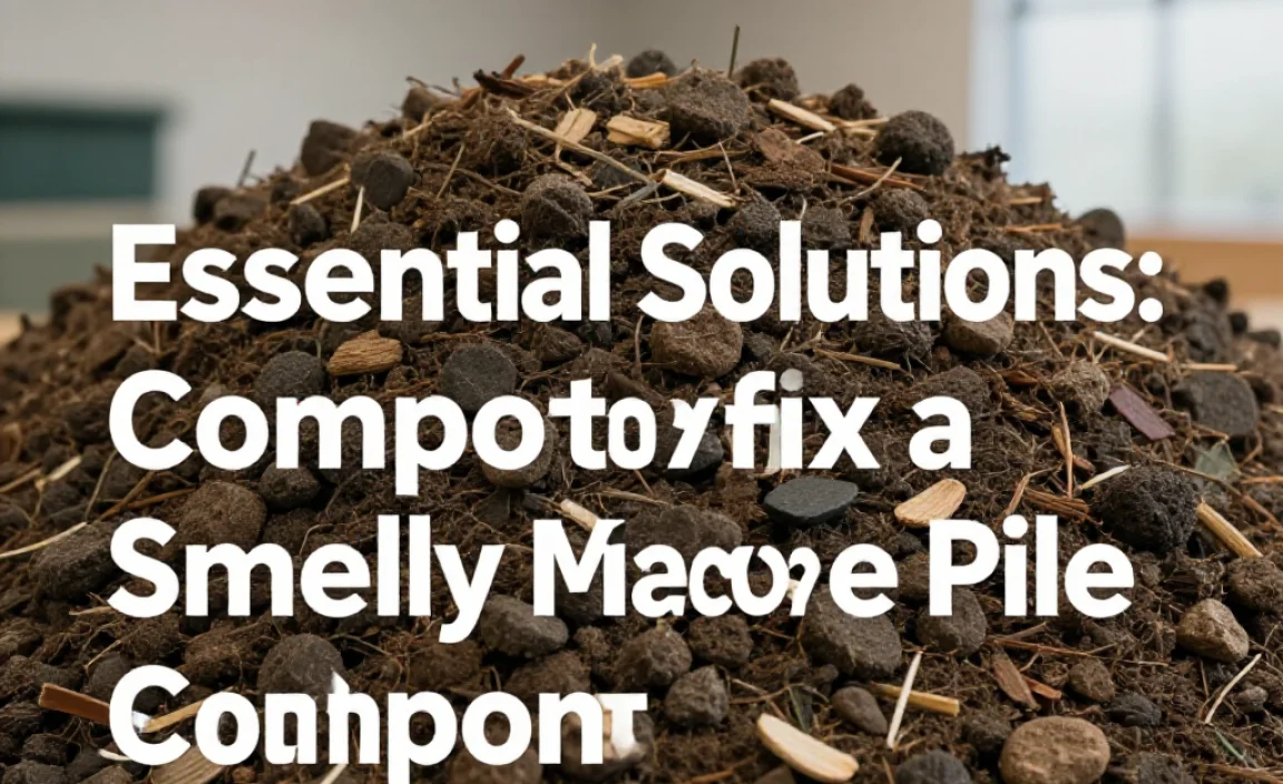 Essential Solutions: How to Fix a Smelly Compost Pile