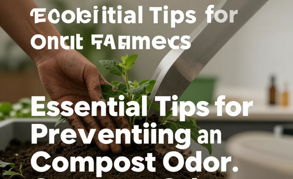 Essential Tips for Preventing and Managing Compost Odor