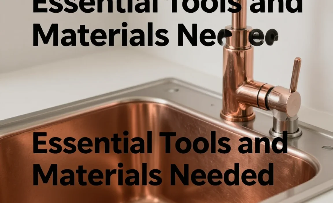 Essential Tools and Materials Needed