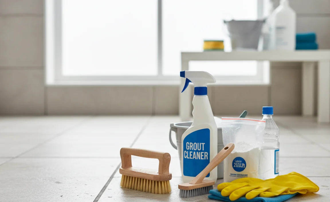 Essential Tools and Supplies for Grout Cleaning