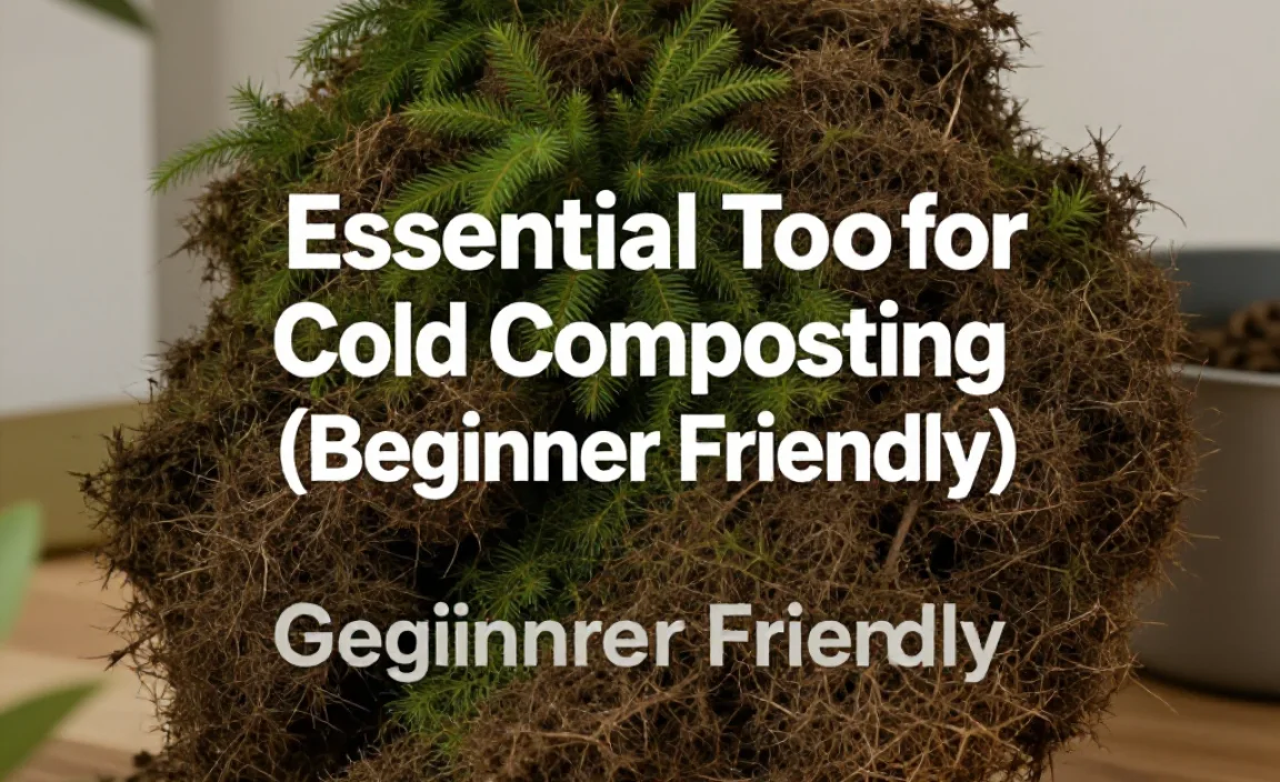 Essential Tools for Cold Composting (Beginner Friendly)