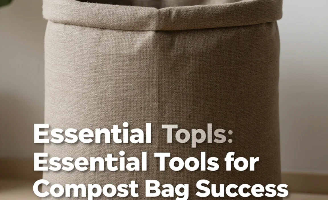 Essential Tools for Compost Bag Success