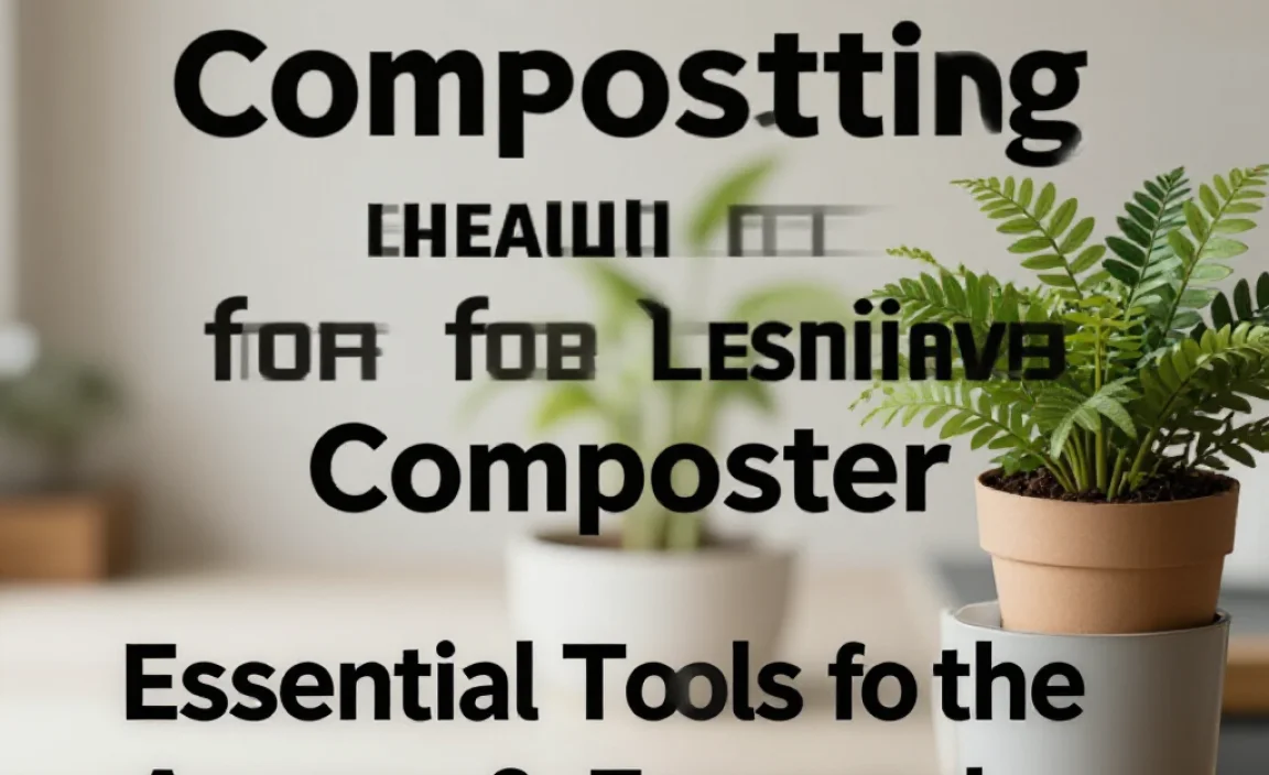 Essential Tools for the Aspiring Composter